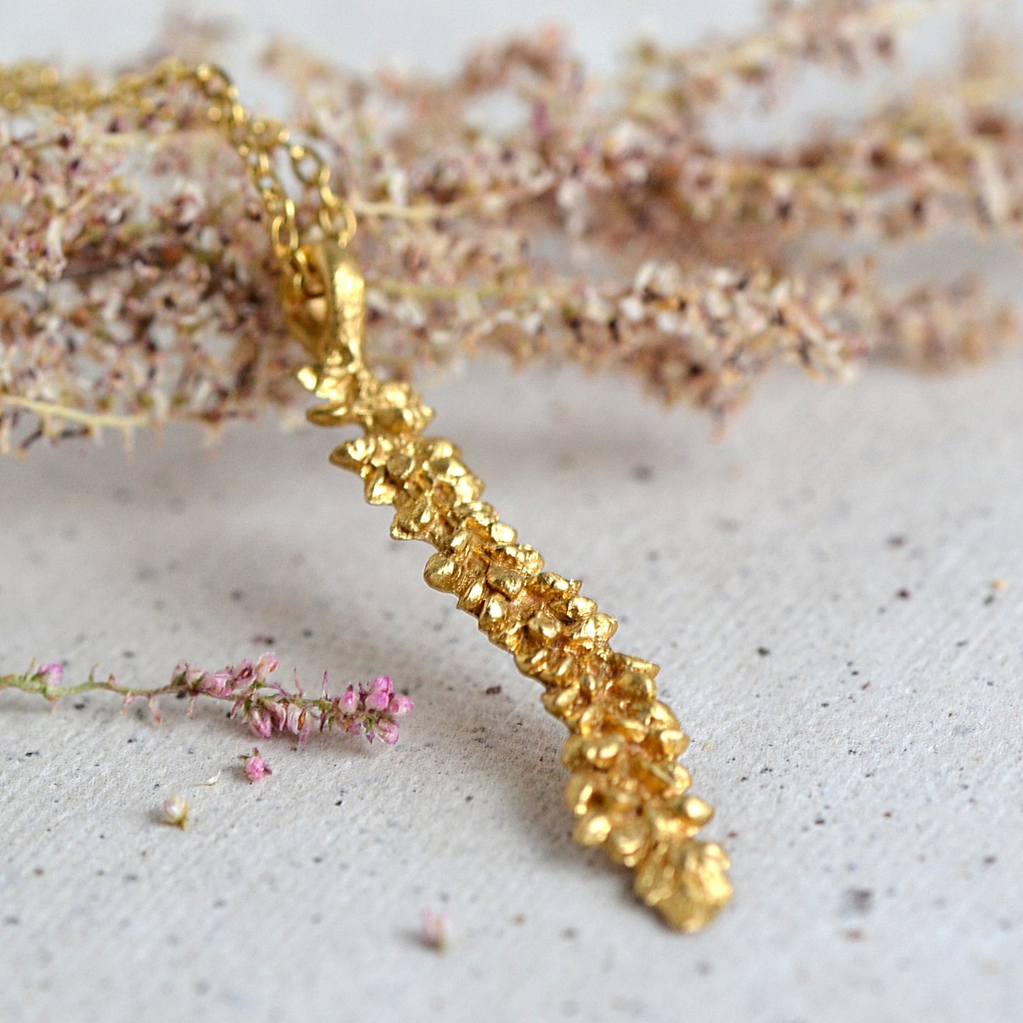 Flower Branch Necklace