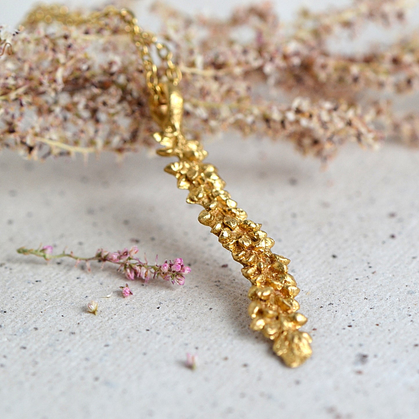 Flower Branch Necklace