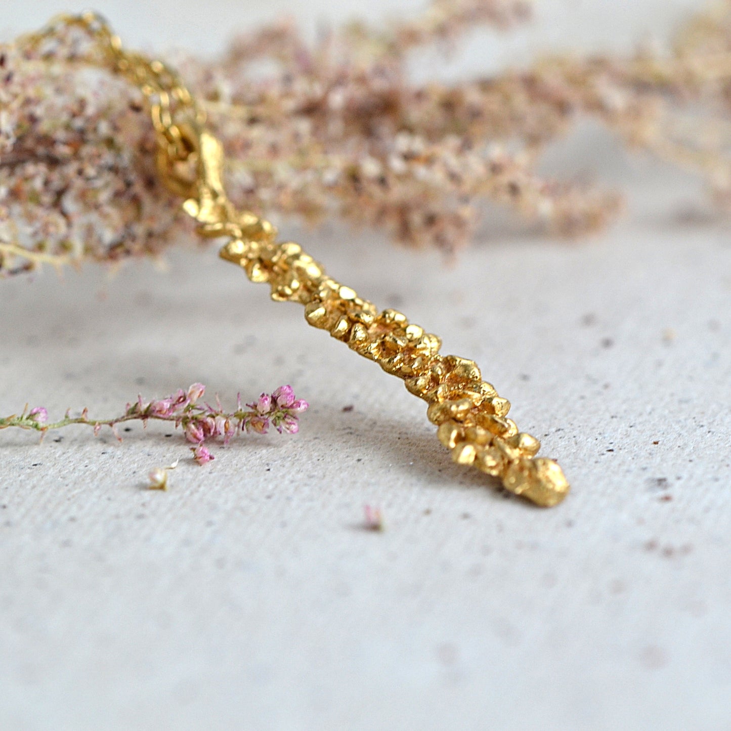 Flower Branch Necklace