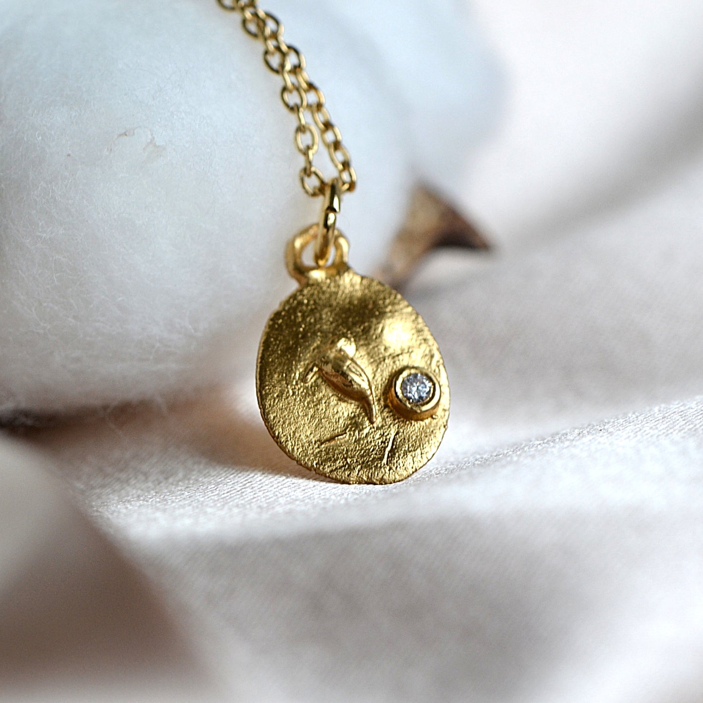 Eco Necklace Pendant Plant