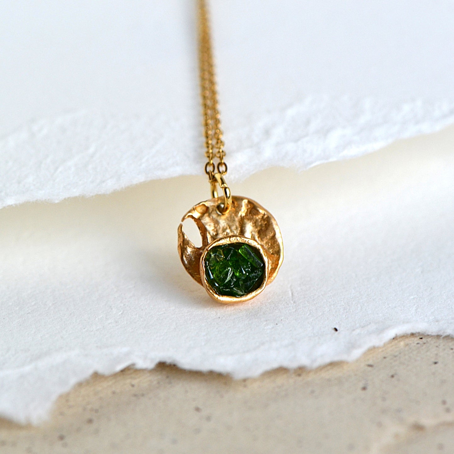 Green Diopside Necklace
