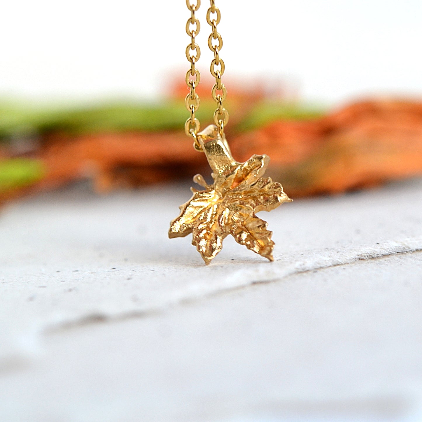 Maple Leaf Necklace