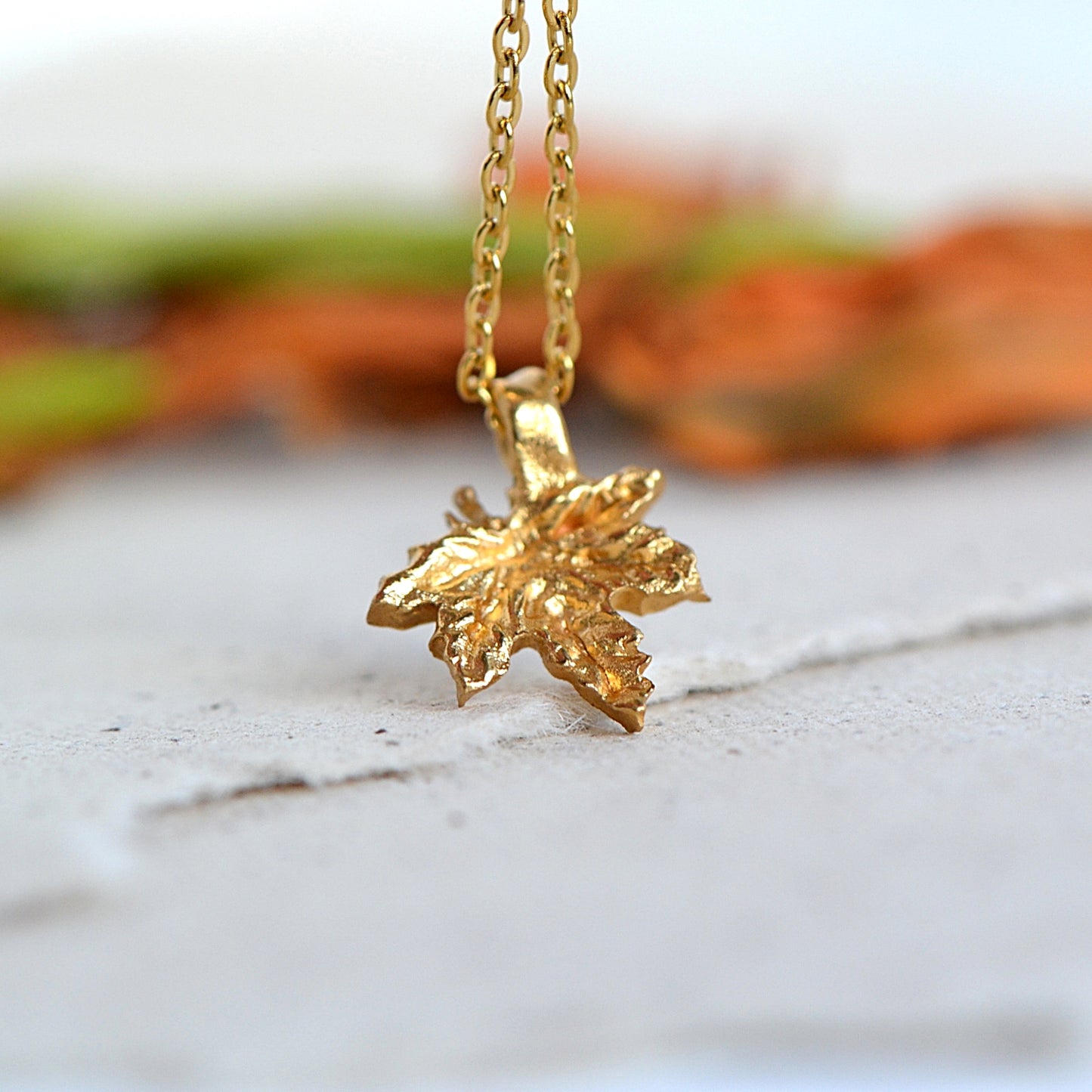 Maple Leaf Necklace