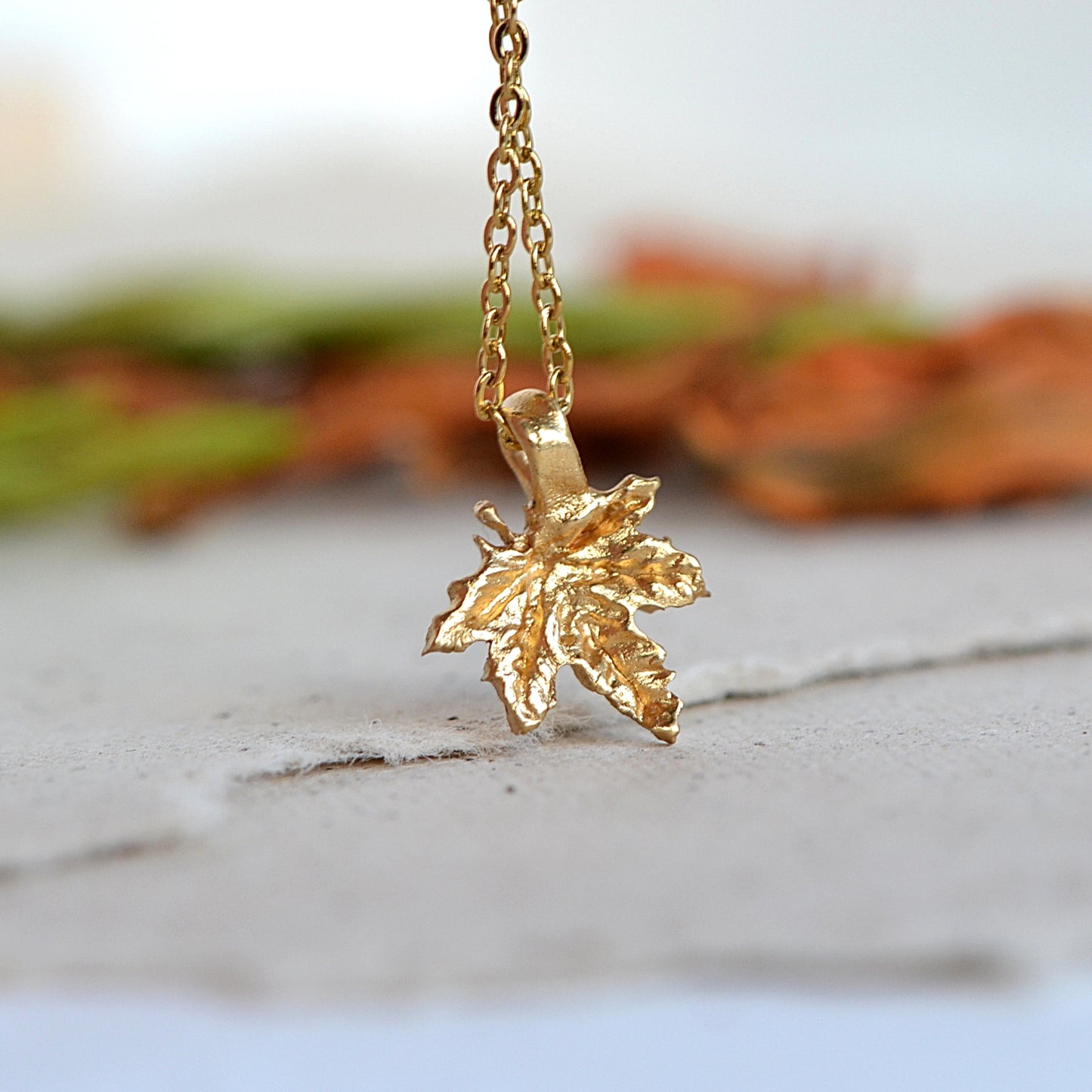 Maple Leaf Necklace