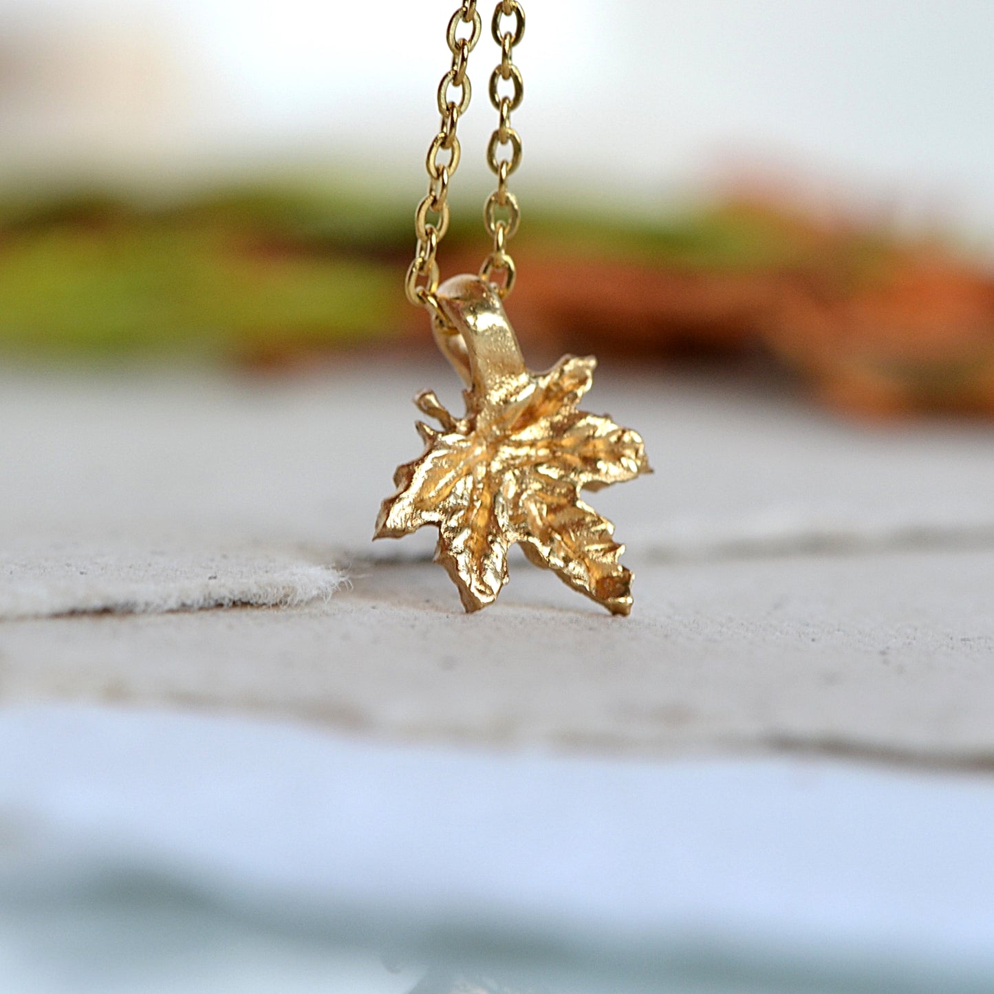 Maple Leaf Necklace