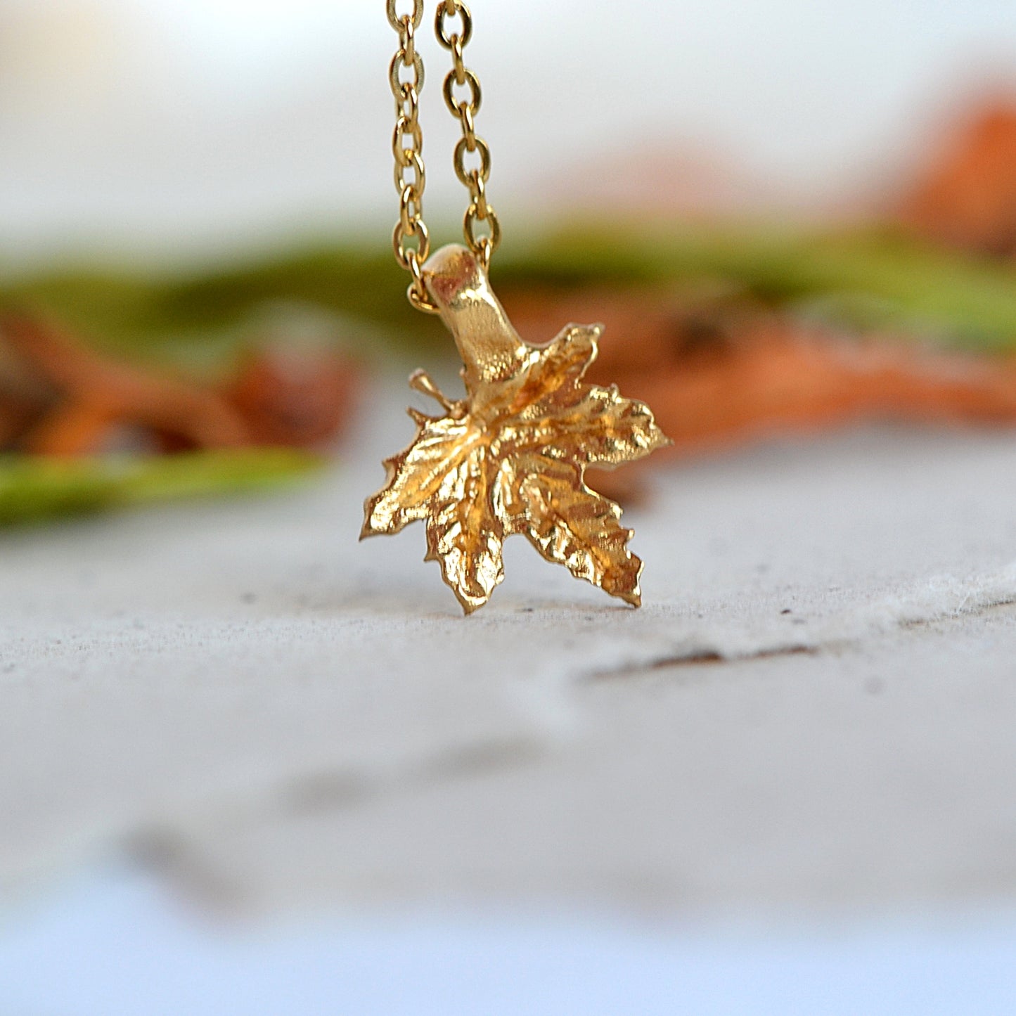 Maple Leaf Necklace