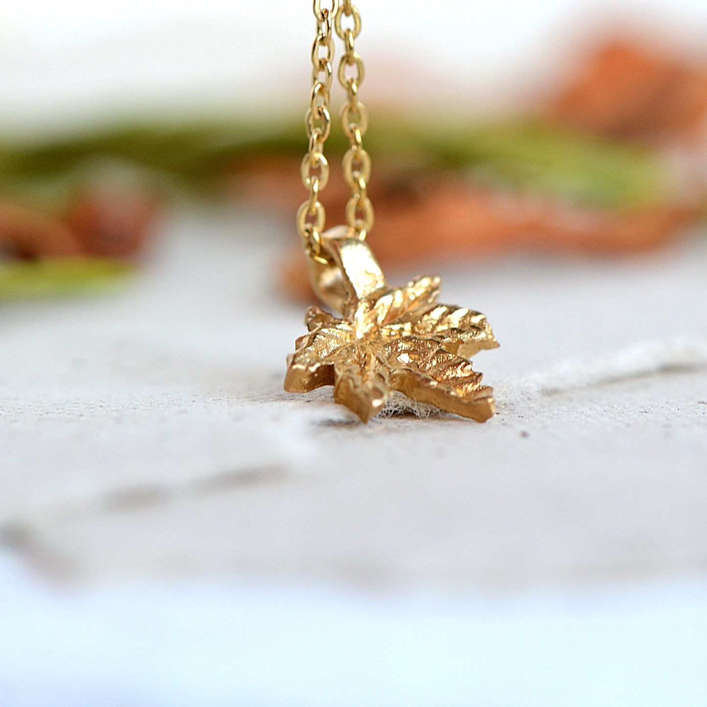 Maple Leaf Necklace