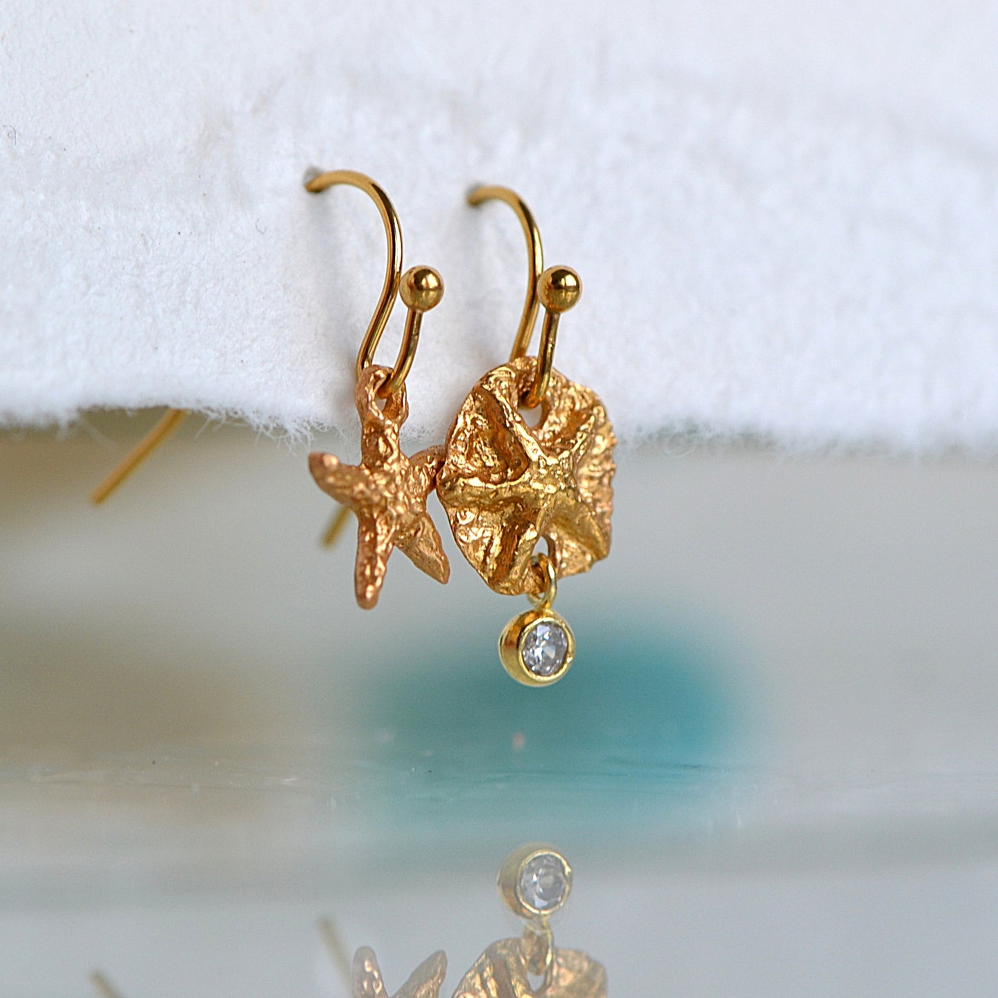 Starfish earrings
