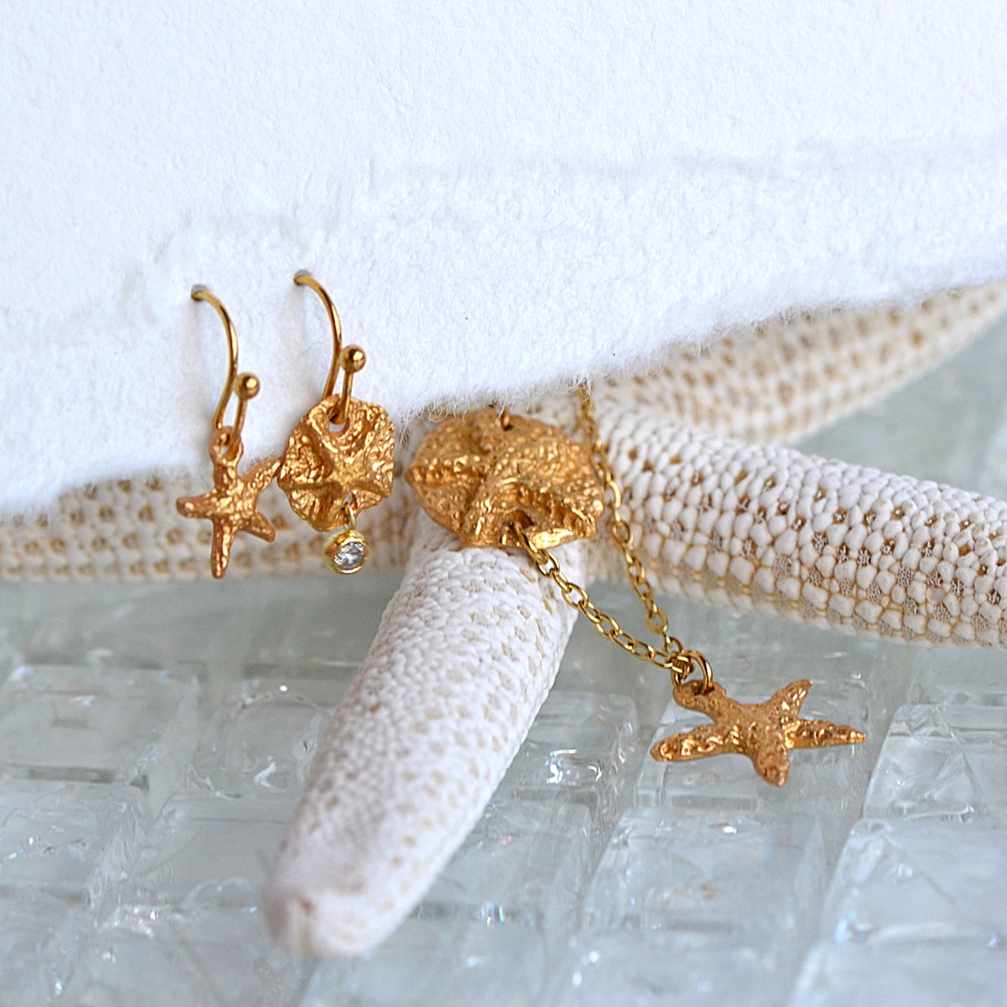 Starfish Jewelry Set