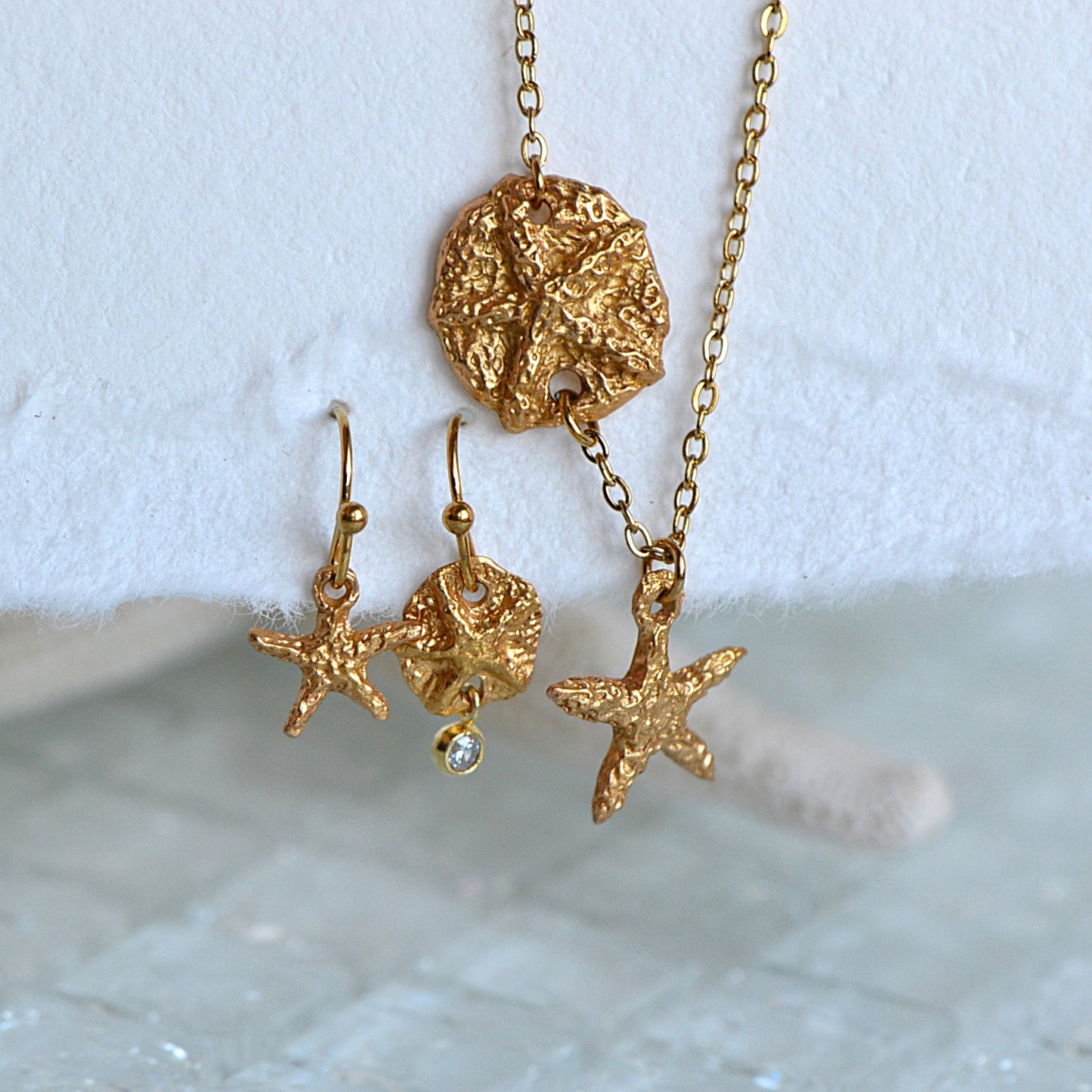 Starfish Jewelry Set