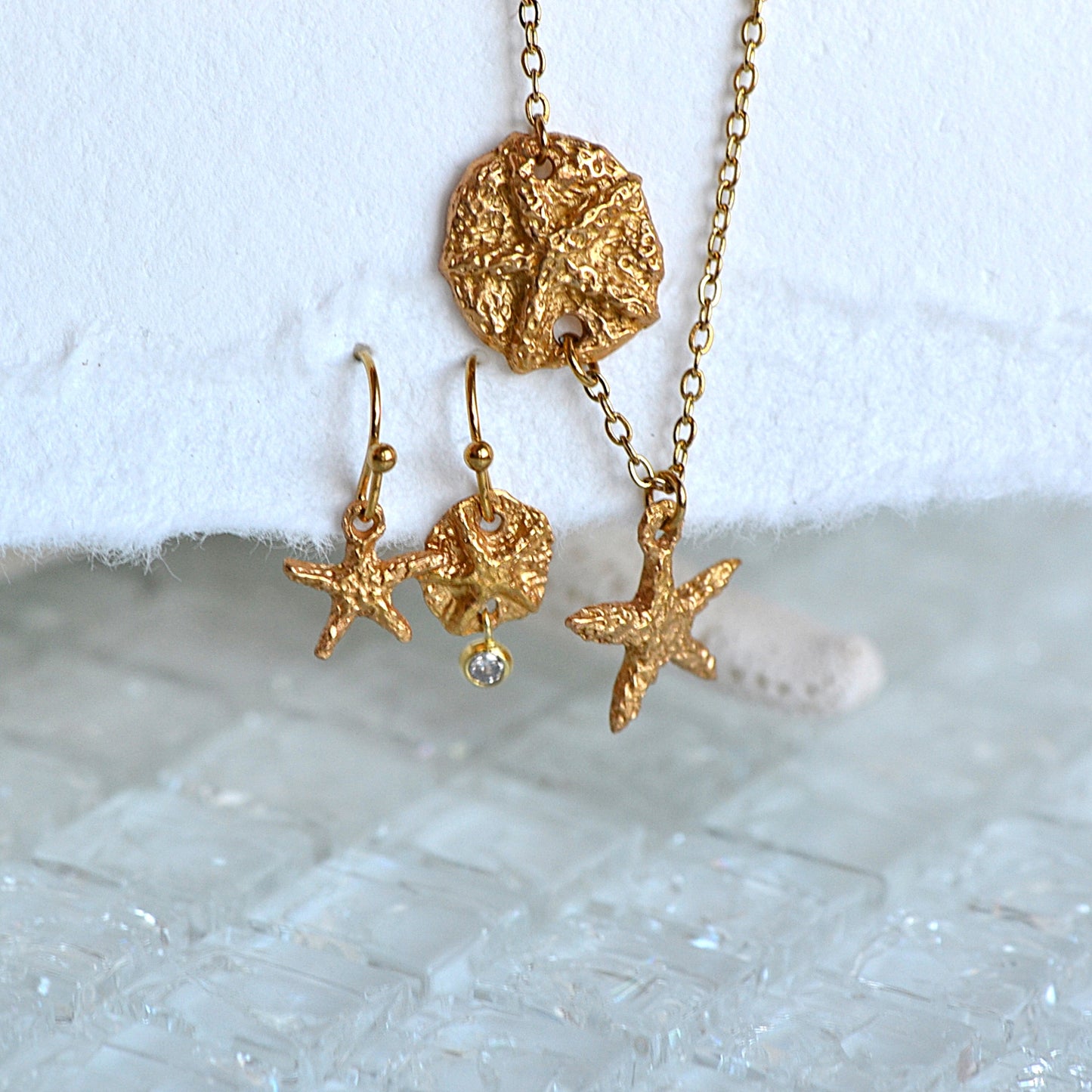 Starfish Jewelry Set