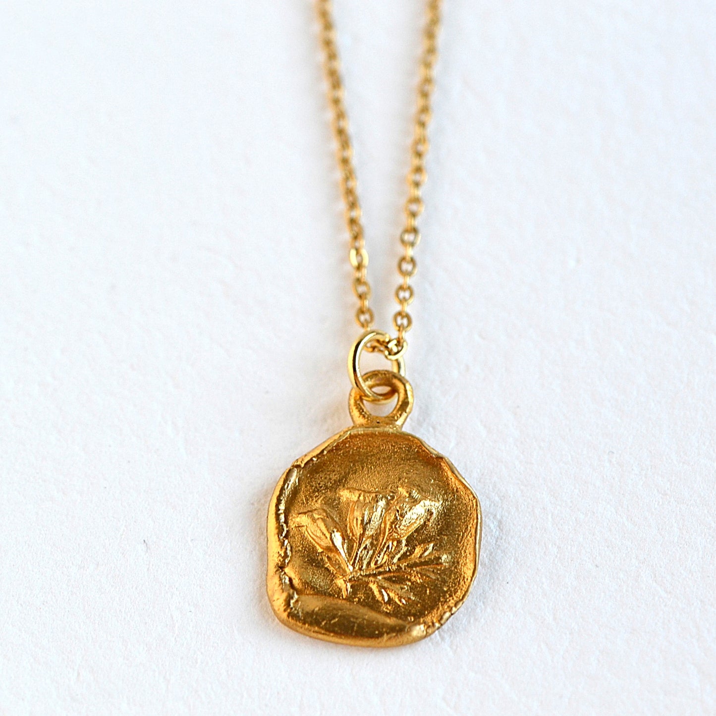 Plant Bud Necklace