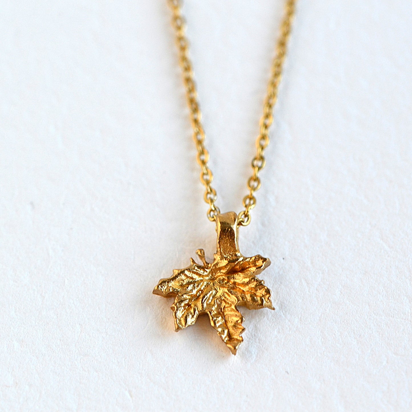 Maple Leaf Necklace