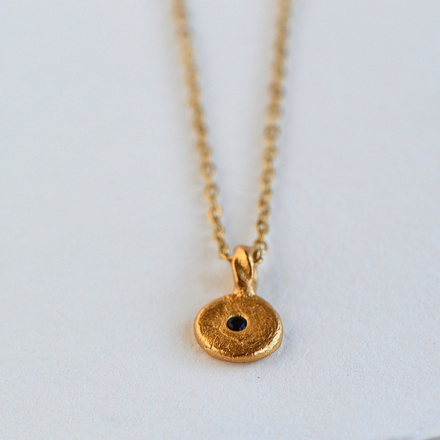 Minimalist Necklace with Cubic Zirconia