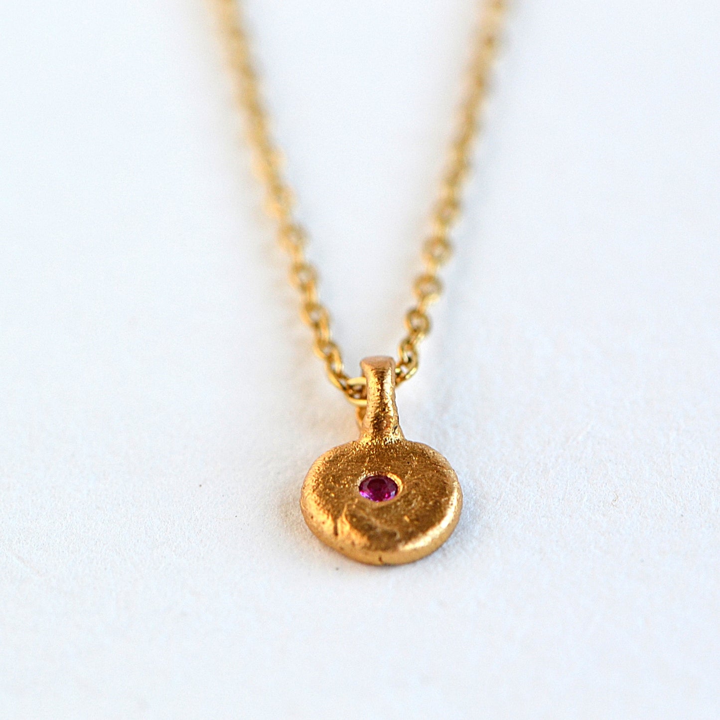 Minimalist Necklace with Cubic Zirconia