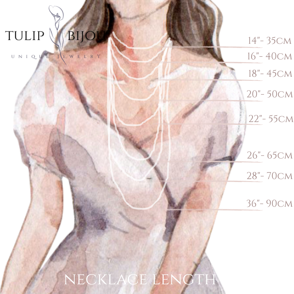 Naszyjnik z Czarnymi Perłami - Wielofunkcyjny