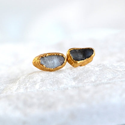 Kolczyki Sztyfty Szafir