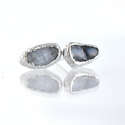 Kolczyki Sztyfty Szafir