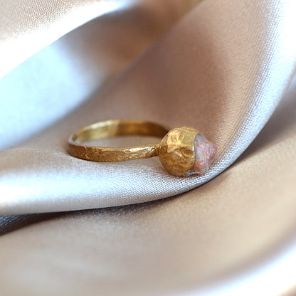 Pierścionek z Kamieniem Słonecznym