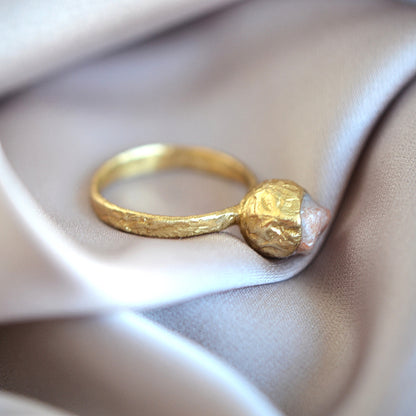 Pierścionek z Kamieniem Słonecznym