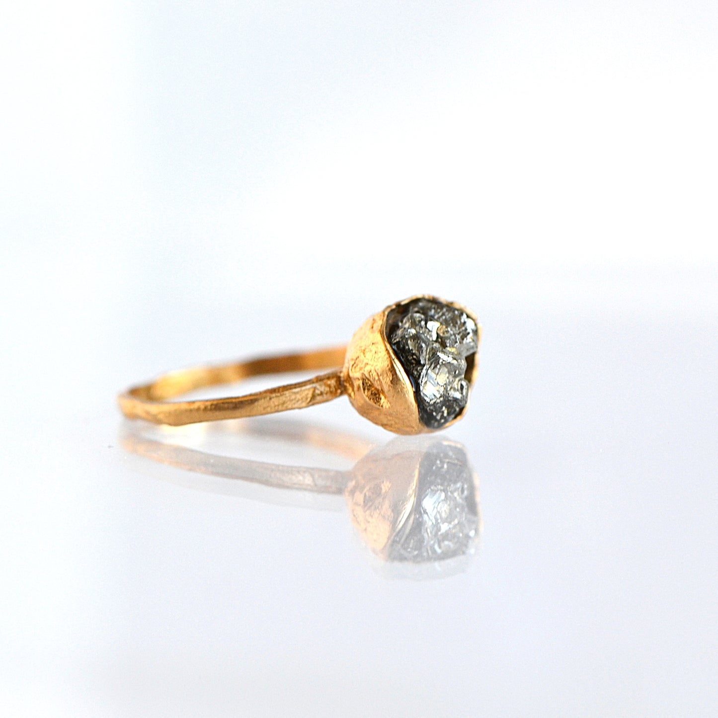 Pierścionek z Pirytem