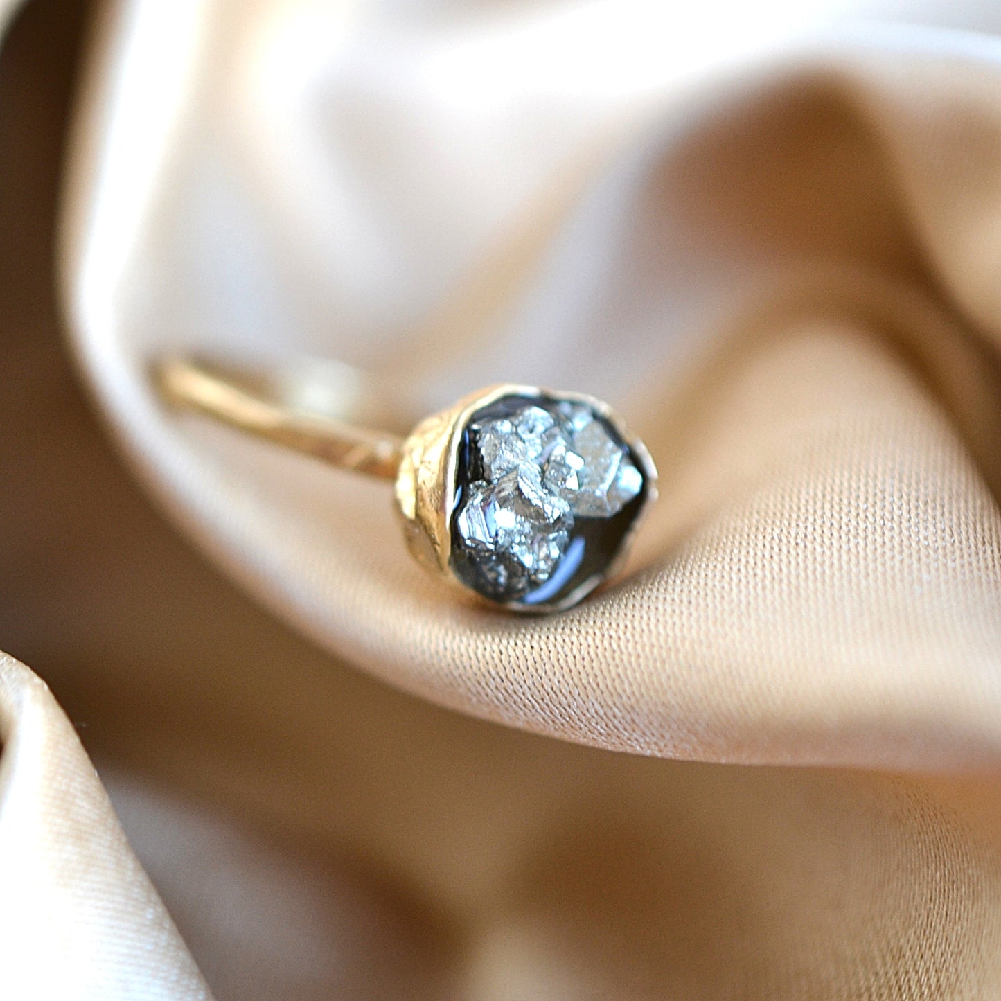 Pierścionek z Pirytem