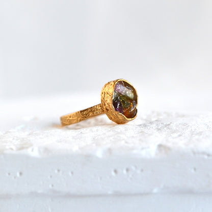 Pierścionek z Turmalinem