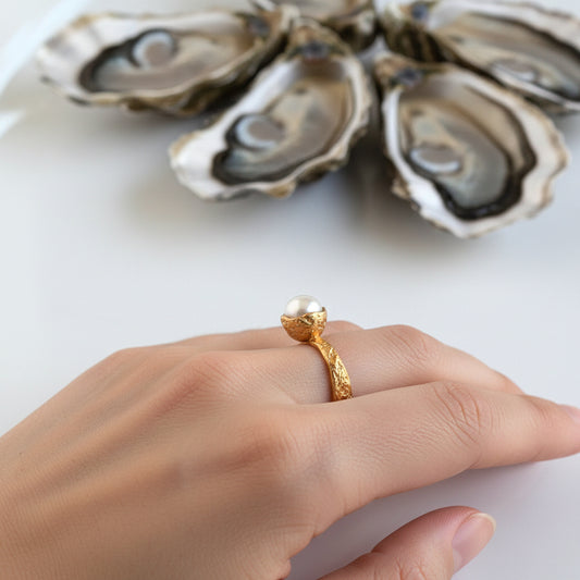 Pierścionek z Małą Perłą