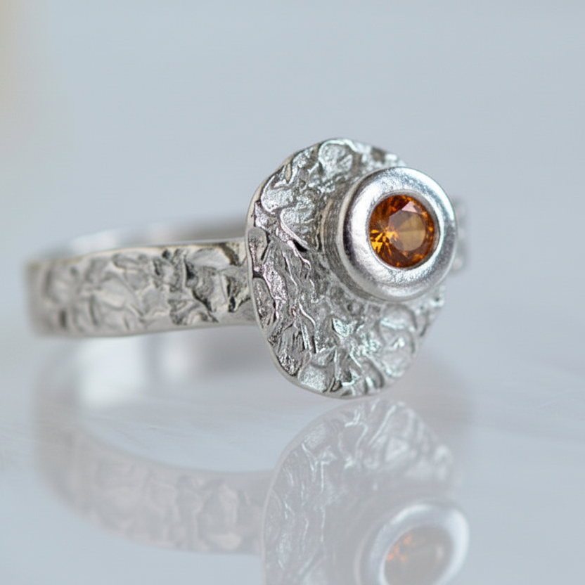 Pierścionek z Cyrkonią