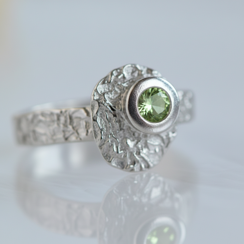 Pierścionek z Cyrkonią