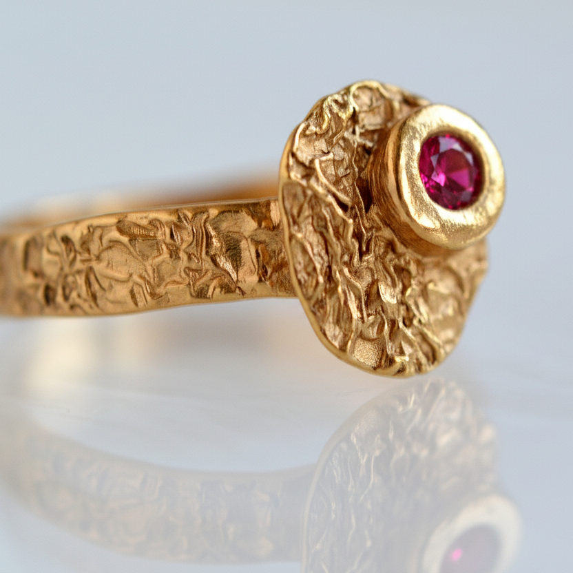 Pierścionek z Cyrkonią