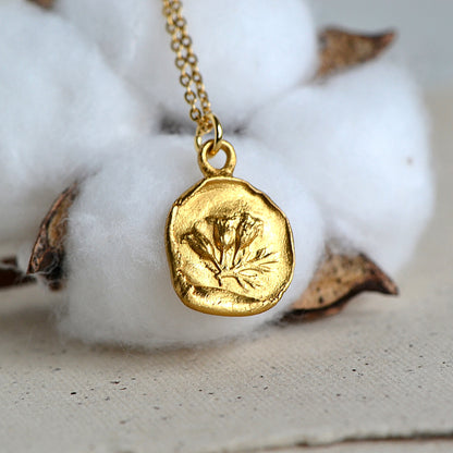 Naszyjnik z Pąkami Roślin