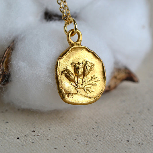 Naszyjnik z Pąkami Roślin