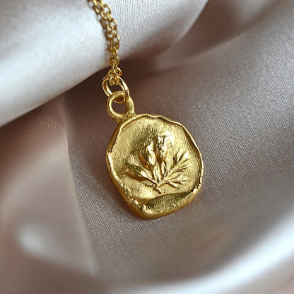 Naszyjnik z Pąkami Roślin