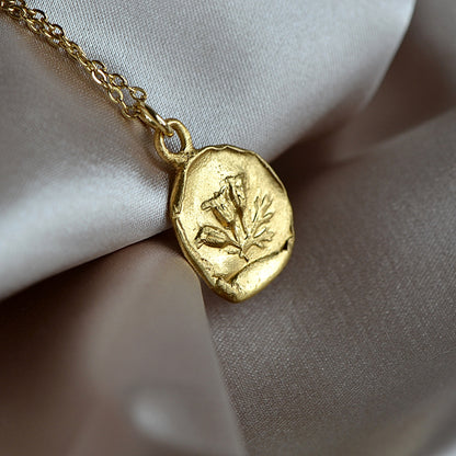 Naszyjnik z Pąkami Roślin