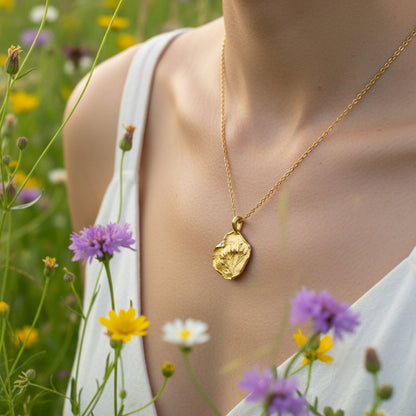 Wildflowers Necklace with Cubic Zirconia