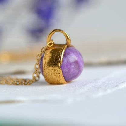 Naszyjnik Kulka Magnezyt