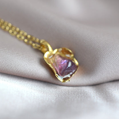 Naszyjnik z Ametystem