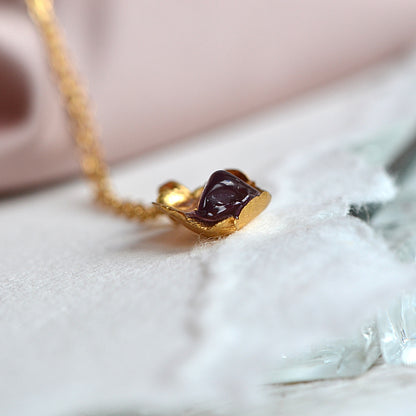 Naszyjnik z Ametystem