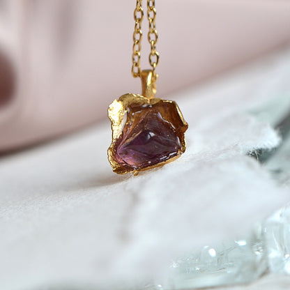 Naszyjnik z Ametystem