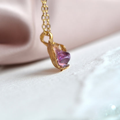 Naszyjnik z Ametystem