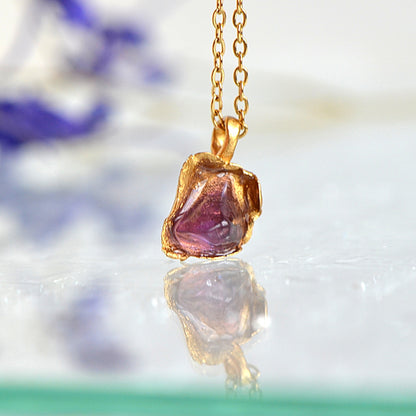 Naszyjnik z Ametystem