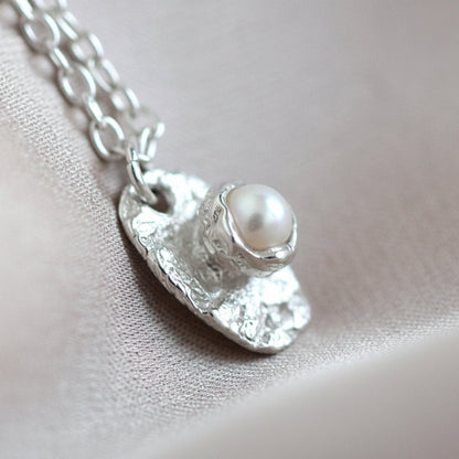 Naszyjnik z Naturalną Perłą