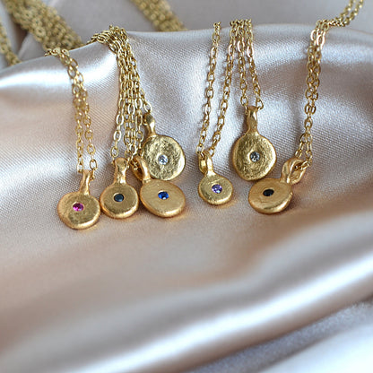 Minimalist Necklace with Cubic Zirconia