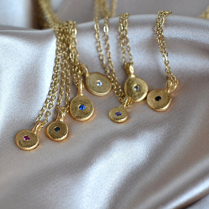 Minimalist Necklace with Cubic Zirconia