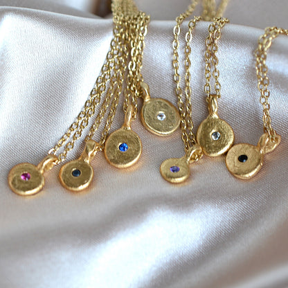 Minimalist Necklace with Cubic Zirconia