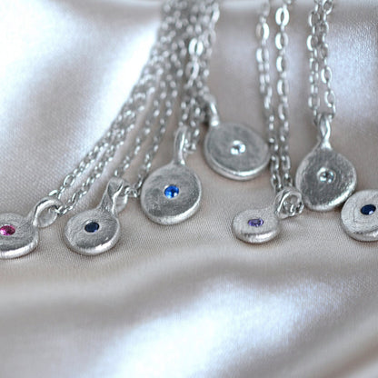 Minimalist Necklace with Cubic Zirconia