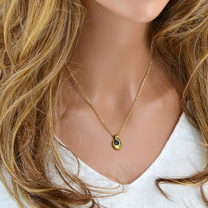 Naszyjnik ze Szklanym Oczkiem