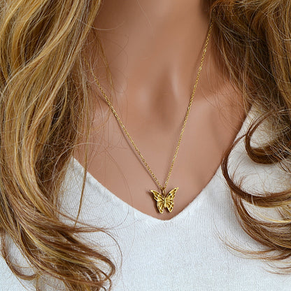 Naszyjnik z Motylem