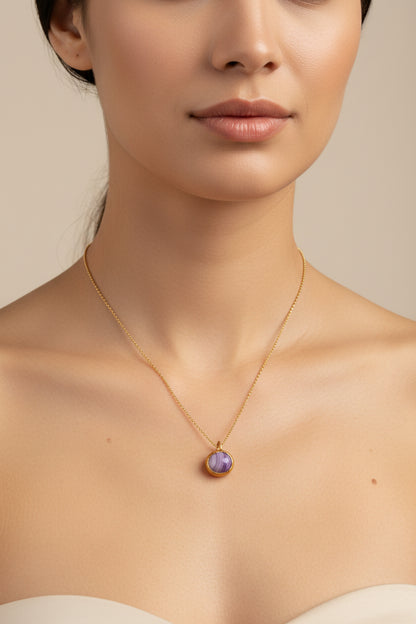 Naszyjnik Kulka Magnezyt